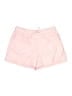 Nike 100% Polyester Solid Pink Athletic Shorts Size XL - photo 1