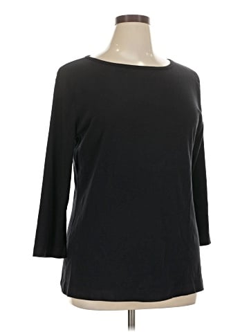 Three Dots 3/4 Sleeve T-Shirt (view 1)