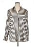 H&M Stripes Ivory 3/4 Sleeve Blouse Size XL - photo 1