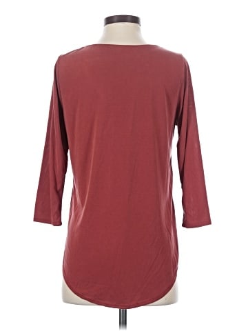 Green Envelope 3/4 Sleeve Top (view 2)