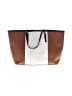 MICHAEL Michael Kors 100% Leather Color Block Black Brown Leather Tote One size - photo 3