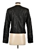 Laundry by Shelli Segal 100% Polyester Metallic Black Jacket Size 8 - photo 2