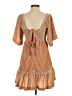 Free People 100% Polyester Tan Casual Dress Size XS - photo 2