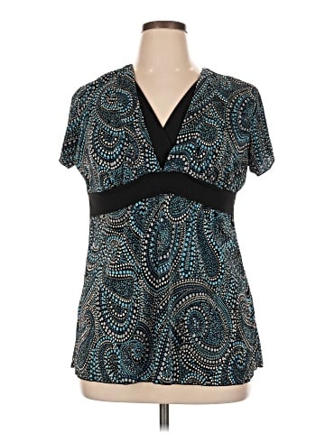 DressBarn Short Sleeve Blouse (view 1)