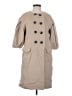 BCBGMAXAZRIA Solid Tan Wool Coat Size S - photo 1