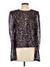 Endless Rose 100% Polyester Black Long Sleeve Blouse Size M - photo 1