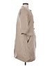 BCBGMAXAZRIA Solid Tan Wool Coat Size S - photo 4