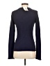 L'Agence Black Blue Turtleneck Sweater Size XS - photo 2