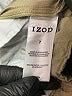 IZOD Solid Tan Khaki Shorts Size 7 - photo 3