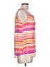Fresh 100% Rayon Pink Sleeveless Blouse Size L - photo 4