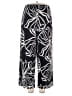 Nine West 100% Polyester Print Black Casual Pants Size 1X - photo 1