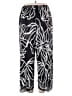 Nine West 100% Polyester Print Black Casual Pants Size 1X - photo 2