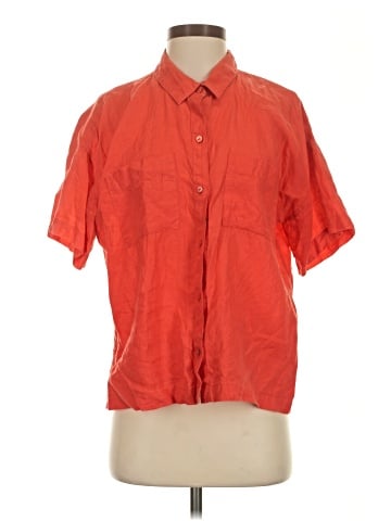 Eileen Fisher Short Sleeve Blouse (view 1)