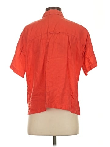 Eileen Fisher Short Sleeve Blouse (view 2)