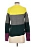 Banana Republic Color Block Green Wool Pullover Sweater Size S - photo 2