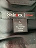 Style&Co 100% Polyester Solid Black Jacket Size L - photo 6