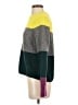 Banana Republic Color Block Green Wool Pullover Sweater Size S - photo 5