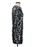 On Twelfth 100% Polyester Metallic Silver Cocktail Dress Size S - photo 4