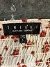 Trixxi 100% Polyester Hearts Ivory Casual Dress Size L - photo 4