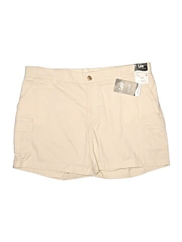 Lee Khaki Shorts (view 1)