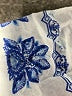 Talbots 100% Cotton Blue 3/4 Sleeve Blouse Size 0X - photo 8
