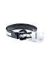 Jason Wu 100% Leather Gray Leather Belt Size XL - photo 1