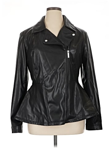 Guess Faux Leather Jacket (view 1)