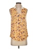 ModCloth Yellow Sleeveless Blouse Size S - photo 1
