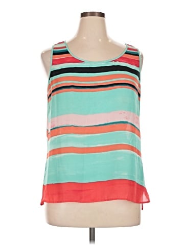Liz Claiborne Sleeveless Blouse (view 1)