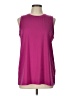 Ideology Purple Sleeveless T-Shirt Size L - photo 1