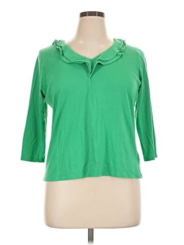 Talbots 3/4 Sleeve Top (view 1)