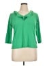 Talbots Green 3/4 Sleeve Top Size 1X - photo 1
