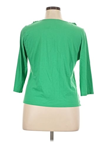 Talbots 3/4 Sleeve Top (view 2)