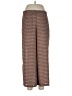 Max Studio 100% Polyester Print Brown Casual Pants Size L - photo 1