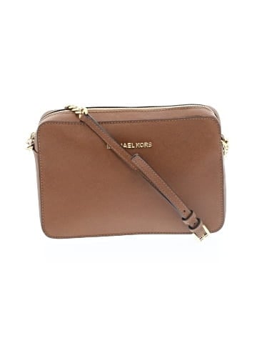 MICHAEL Michael Kors Leather Crossbody Bag (view 1)