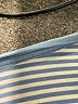Unbranded Stripes Blue Short Sleeve T-Shirt Size M - photo 4