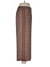 Max Studio 100% Polyester Print Brown Casual Pants Size L - photo 4