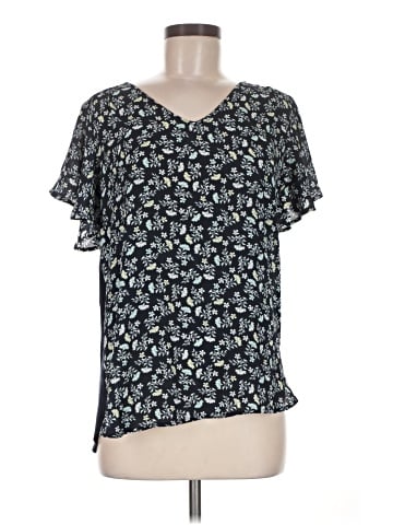 Ann Taylor LOFT Outlet Short Sleeve Blouse (view 1)