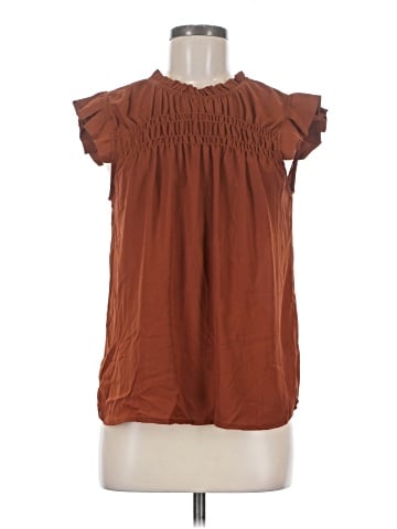 Monteau Short Sleeve Blouse (view 1)