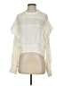 IRO 100% Viscose Ivory Long Sleeve Blouse Size EU (FR) 36 / US 4 - photo 1