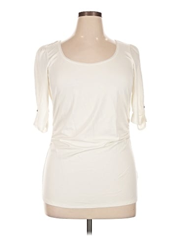 White House Black Market 3/4 Sleeve Top (view 1)