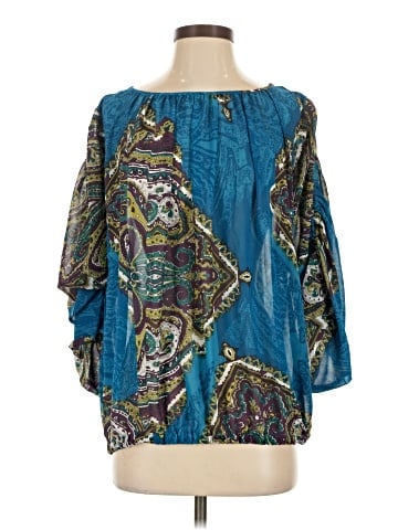 Nicole by Nicole Miller 3/4 Sleeve Blouse (view 1)