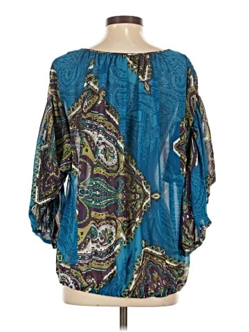 Nicole by Nicole Miller 3/4 Sleeve Blouse (view 2)
