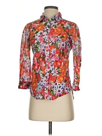 HD in Paris 3/4 Sleeve Blouse (view 1)