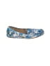 Isaac Mizrahi Paisley Blue Flats Size 7 - photo 1