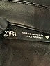 Zara Black Raincoat Size S - photo 6