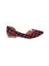 Isaac Mizrahi Plaid Red Flats Size 7 - photo 1