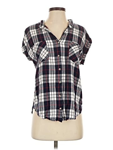Jachs Girlfriend Short Sleeve Button-Down Shirt (view 1)
