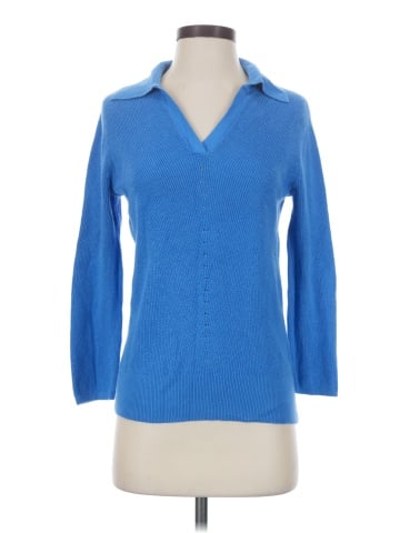 Talbots 3/4 Sleeve Button-Down Shirt (view 1)