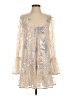Free People 100% Polyester Silver Cocktail Dress Size XS - photo 1